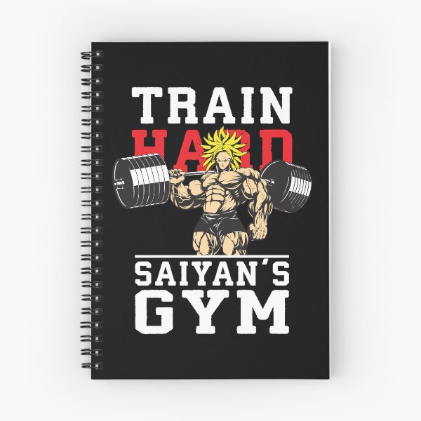 Item preview, Train Hard, Saiyan's Gym - Anime Gym Motivational designed and sold by gohanflex.