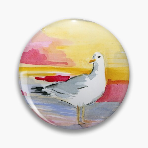 Item preview, Cape Cod Seagull at Sunset designed and sold by atlanticmo.