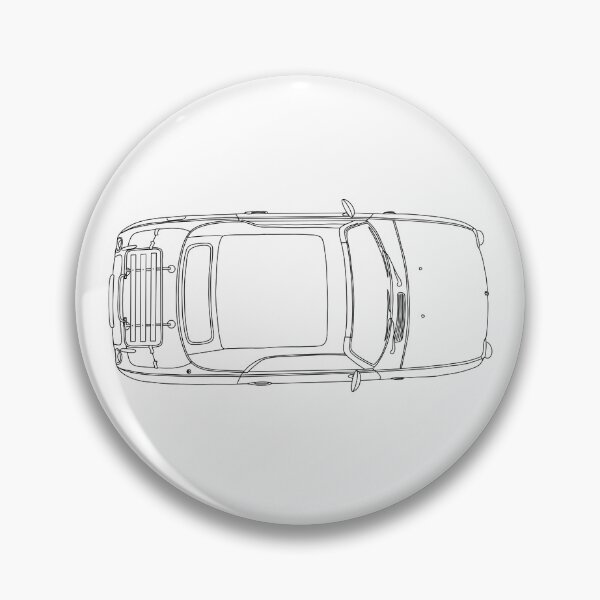 Item preview, Nissan Figaro Linework - Black Noir designed and sold by ThatsSoEadie.