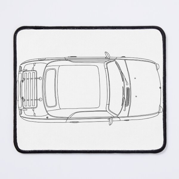 Item preview, Nissan Figaro Linework - Black Noir designed and sold by ThatsSoEadie.