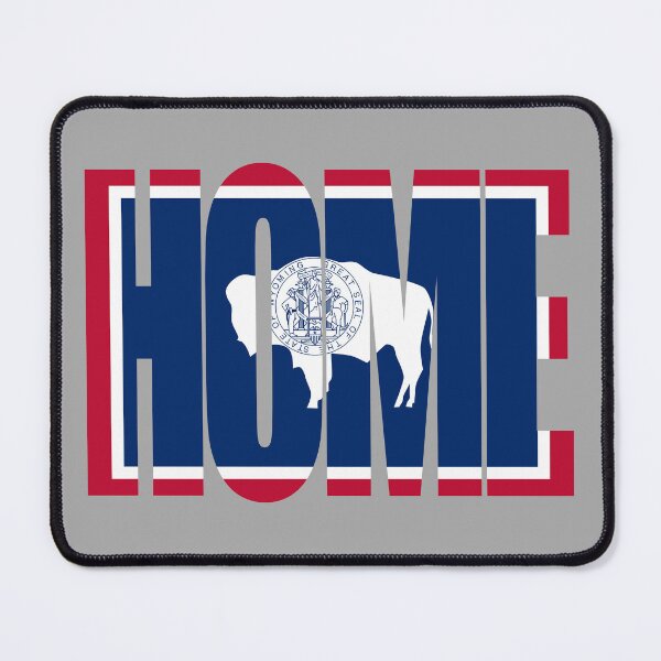 Item preview, Wyoming Home - State Flag designed and sold by DonDota.