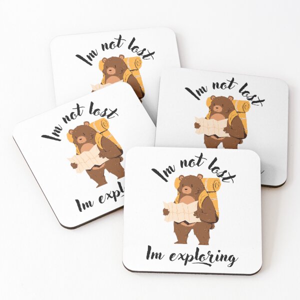 Item preview, I'm not lost, I'm exploring, designed and sold by landscapeworlds.