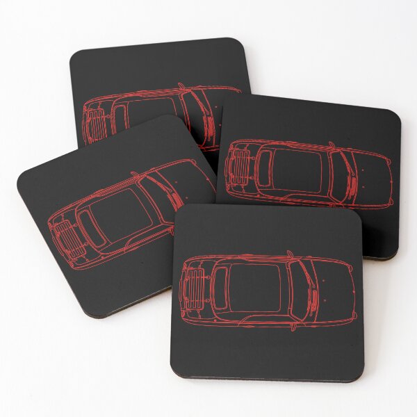 Item preview, Nissan Figaro Linework - Miss Scarlet designed and sold by ThatsSoEadie.
