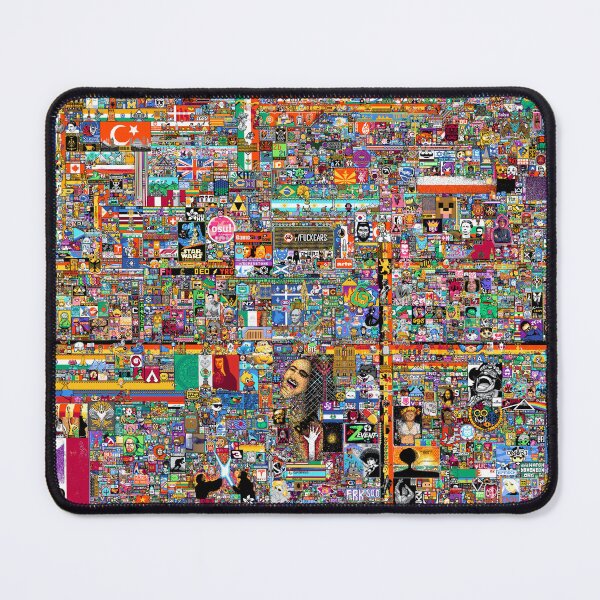 Item preview, r/place 10K Final Canvas Before the Whiteout (super high res edit) 2022 designed and sold by Skootaloo.