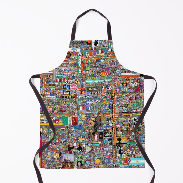 Item preview, r/place 10K Final Canvas Before the Whiteout (super high res edit) 2022 designed and sold by Skootaloo.
