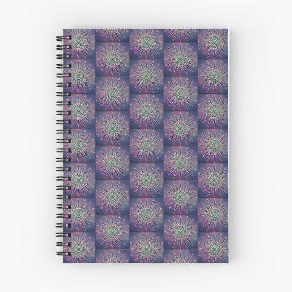 Item preview, Purple & Blue Psychedelic Mandala Symbol designed and sold by Joe Sanchez.