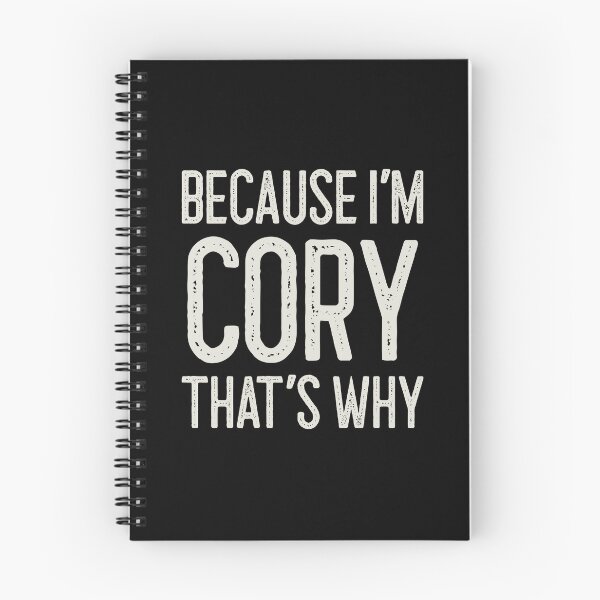 Item preview, Because I’m Cory That’s Why Funny Personalized Name designed and sold by MariosNydras.