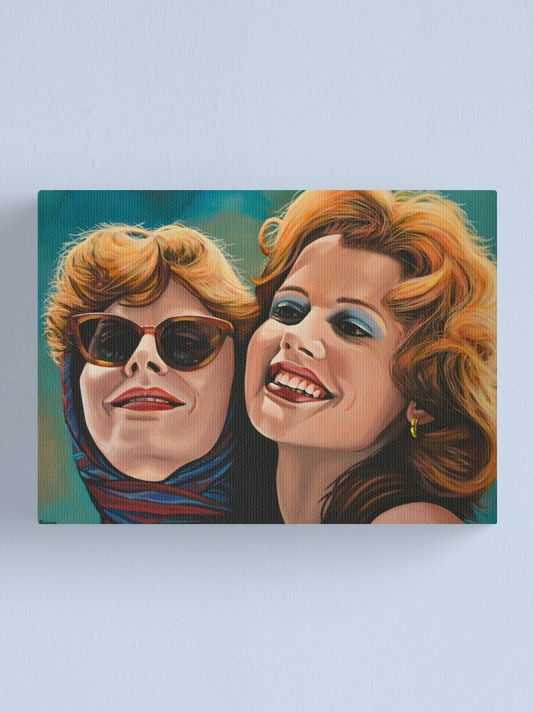 "Susan Sarandon And Geena Davies Alias Thelma And Louise" Canvas Print ...