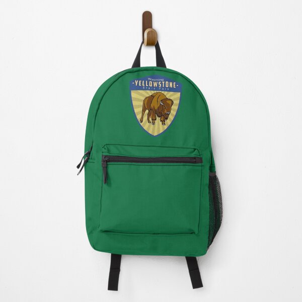Item preview, Travel Adventure Bison Wyoming Yellowstone National Park designed and sold by CattlettArt.