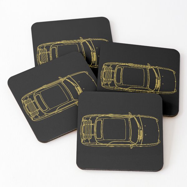 Item preview, Nissan Figaro Linework - Sunshine Yellow designed and sold by ThatsSoEadie.