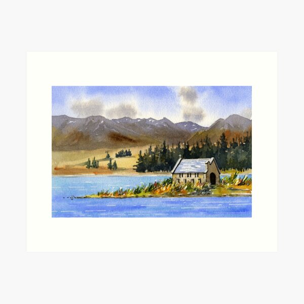 Church of the Good Shepherd, Tekapo, New Zealand Art Print