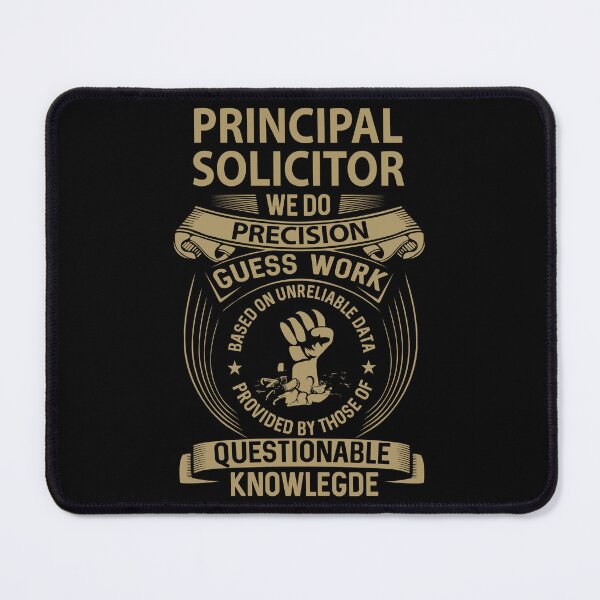 Item preview, Principal Solicitor T Shirt - We Do Precision Gift Item Tee designed and sold by miraschroe.