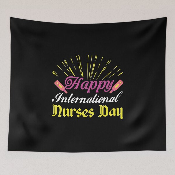 Item preview, Happy international nurses day  designed and sold by pnkpopcorn.