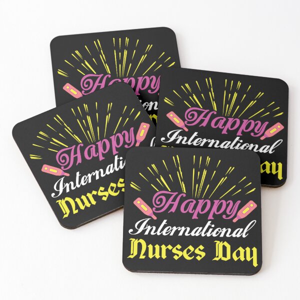 Item preview, Happy international nurses day  designed and sold by pnkpopcorn.