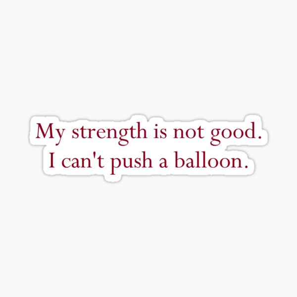 Item preview, Can't Push A Balloon -- Laudna designed and sold by TelkArt.