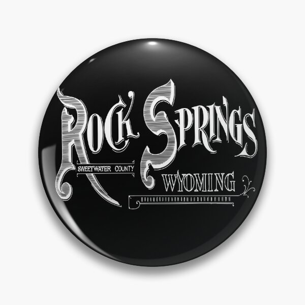 Item preview, Vintage Rock Springs, WY designed and sold by DonDota.