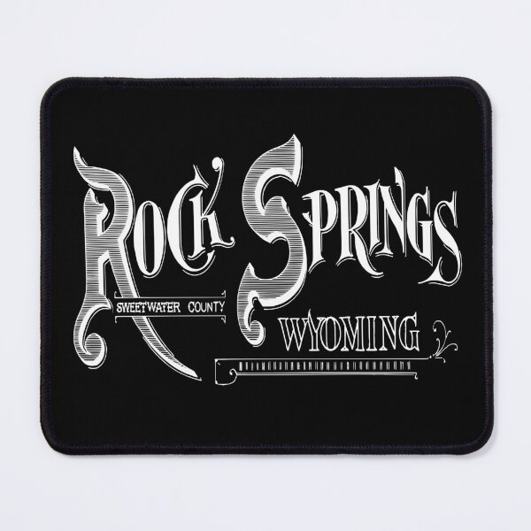 Item preview, Vintage Rock Springs, WY designed and sold by DonDota.