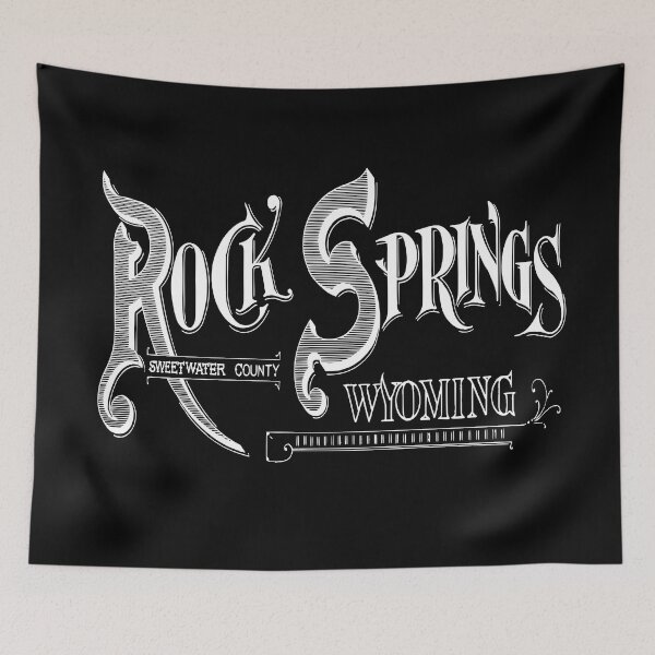 Item preview, Vintage Rock Springs, WY designed and sold by DonDota.