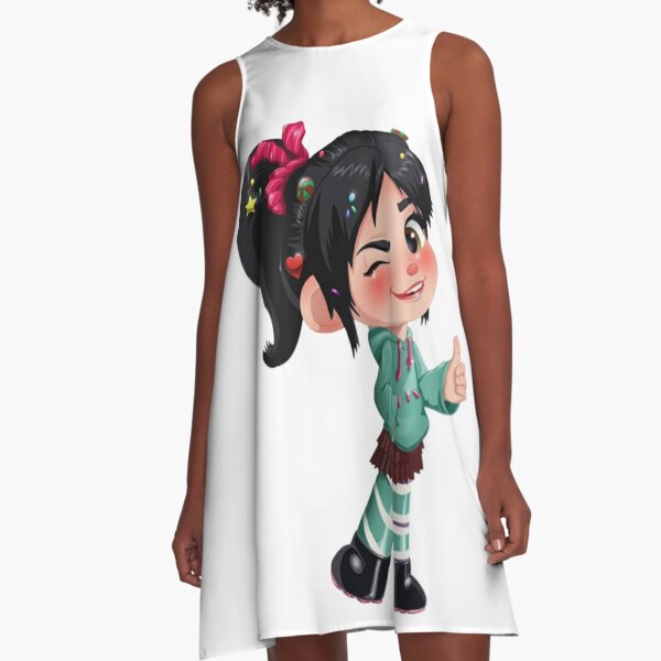  Women's Disney Wreck-It Ralph Vanellope Costume, Vanellope von  Schweetz Hoodie, Skirt & Leggings Cosplay Outfit Large : Clothing, Shoes &  Jewelry