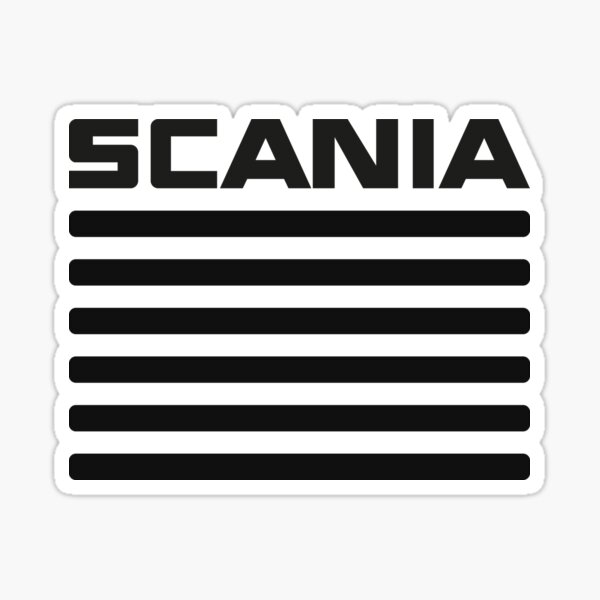 Logotipo icónico de Scania Pegatina