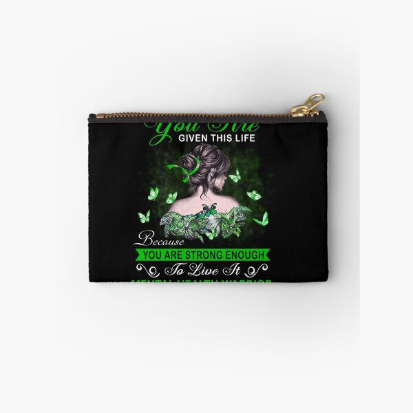 Item preview, You Are Strong Enough To Live It Mental Health Warrior designed and sold by Kohend.