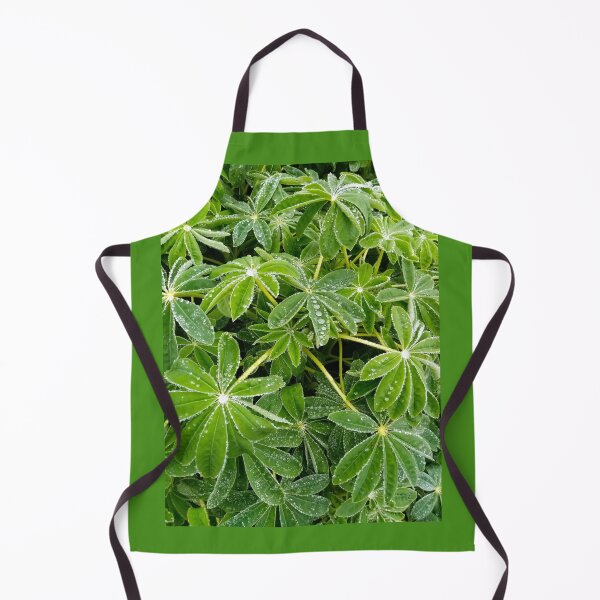 Item preview, Raindrops on lupinus leaves designed and sold by Gaspar Avila.