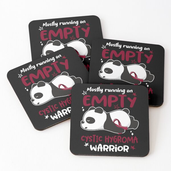 Item preview, Cystic Hygroma Awareness - Mostly Running On Empty Cystic Hygroma Warrior designed and sold by Hilten.