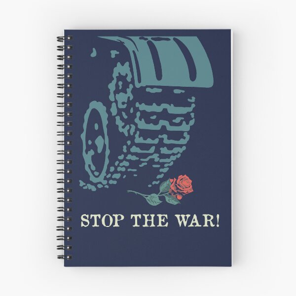 Item preview, Stop The War! Translated- Soviet Propaganda, Anti War, Anti Imperialist designed and sold by SpaceDogLaika.