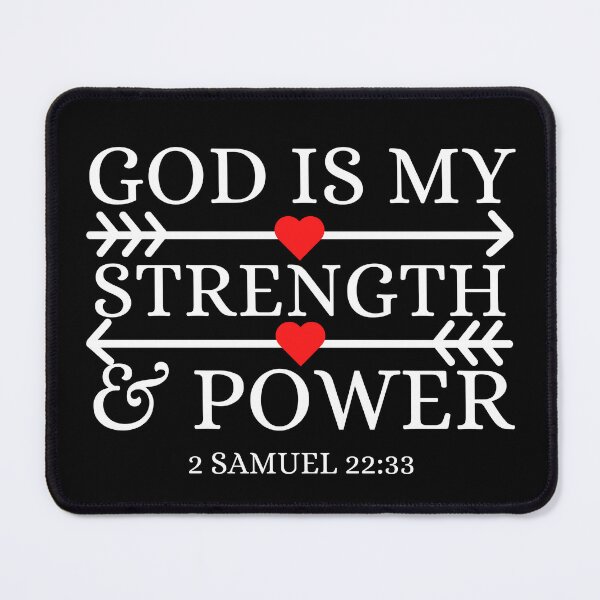 Item preview, God is my strength and power designed and sold by ronaldsonou.