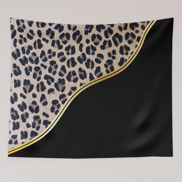 Item preview, Cheetah Gold Trim designed and sold by ChantalDesign.