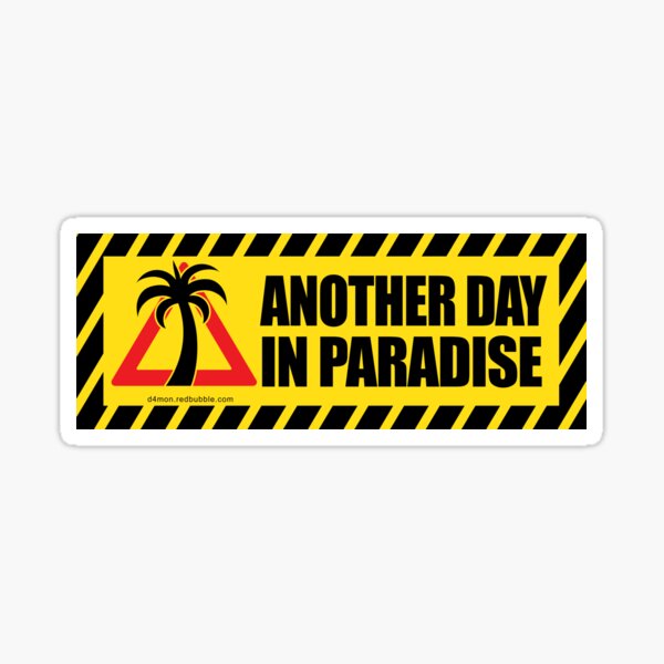 Safety Third Vinyl Sticker 3 All Weather, High Quality Die Cut Bumper  Sticker Funny Fire Warning Danger 