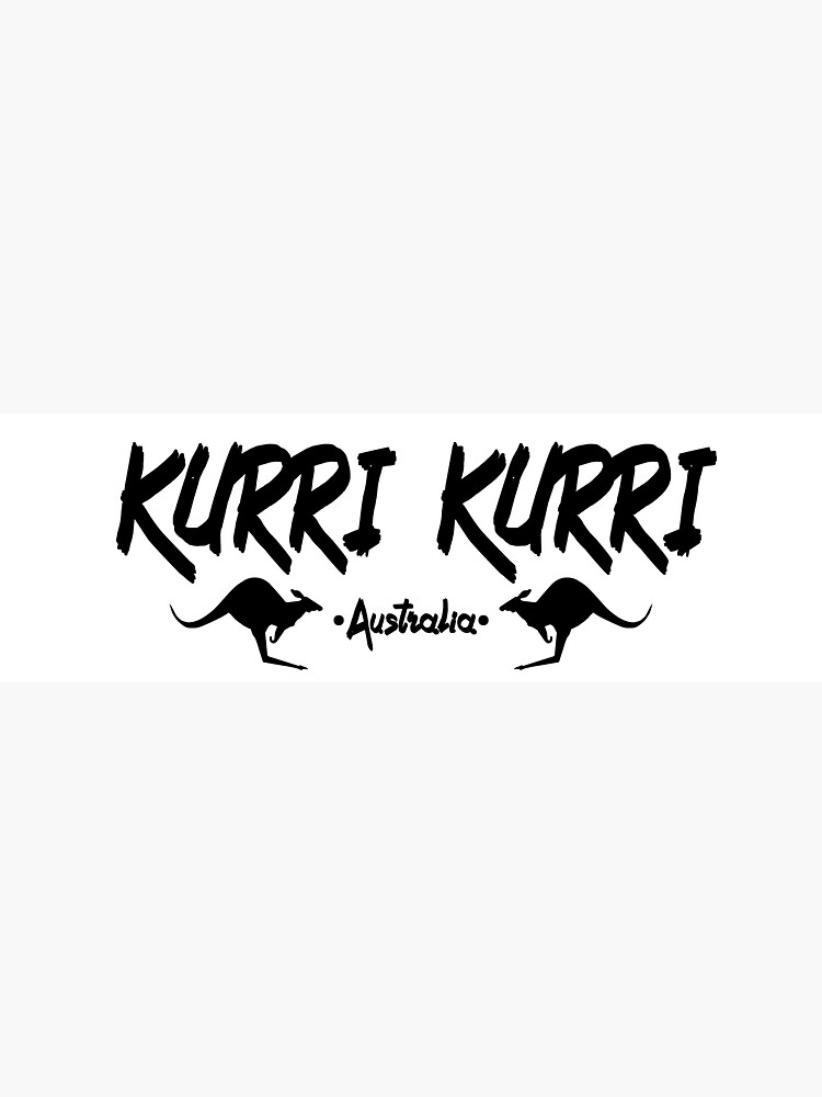 "Kurri Kurri Australia Tag" Sticker by WaterClimber Redbubble