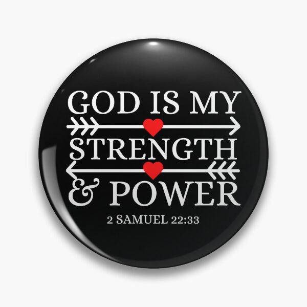 Item preview, God is my strength and power designed and sold by ronaldsonou.