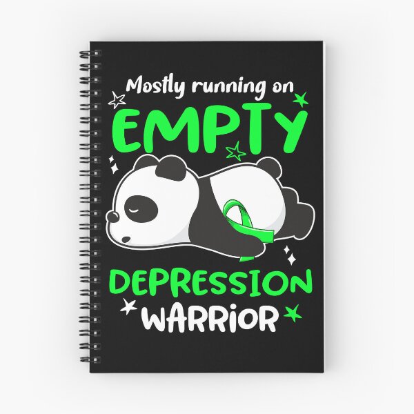 Item preview, Depression Awareness - Mostly Running On Empty Depression Warrior designed and sold by Hilten.