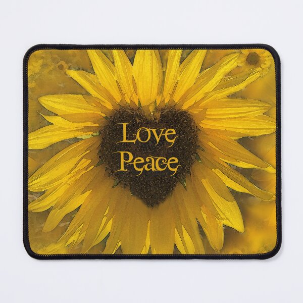 Item preview, Sunflowers reiki energy - Love Peace yellow designed and sold by BenitaJayne.