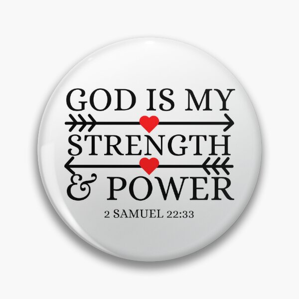 Item preview, God is my strength and power designed and sold by ronaldsonou.