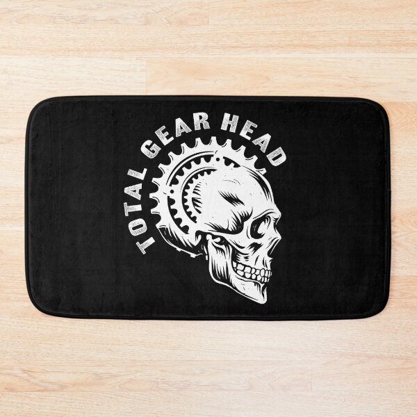 Item preview, Total Gear Head - Bicycle Sprocket Skull  designed and sold by blackdogshop.