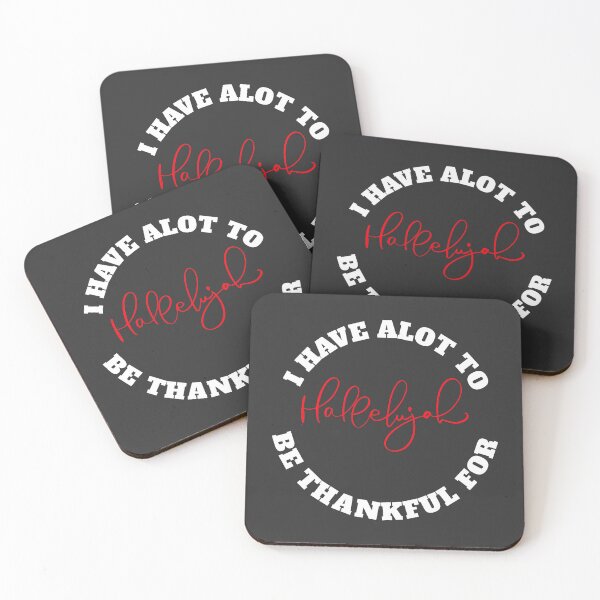 Item preview, I HAVE ALOT TO BE THANKFUL FOR HALLELUJAH  designed and sold by DoubleDSD.