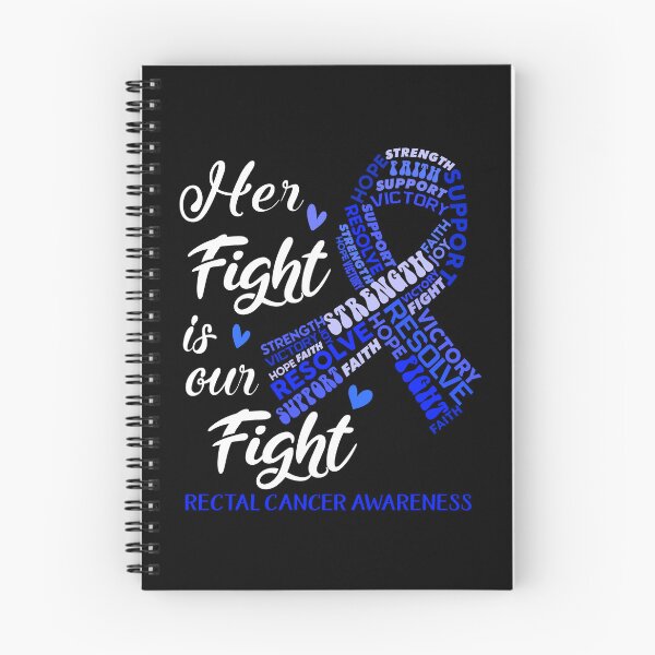 Item preview, Rectal Cancer Warrior, Her Fight is our Fight Rectal Cancer Awareness designed and sold by Greggwillard.