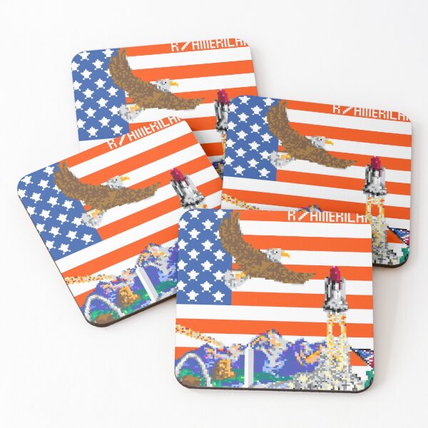 Item preview, r/place American Flag designed and sold by Skootaloo.