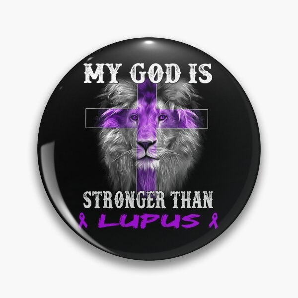 Artikelvorschau, Löwe, mein Gott, ist stärker als LUPUS Support LUPUS Warrior entworfen und verkauft von Hatjar.