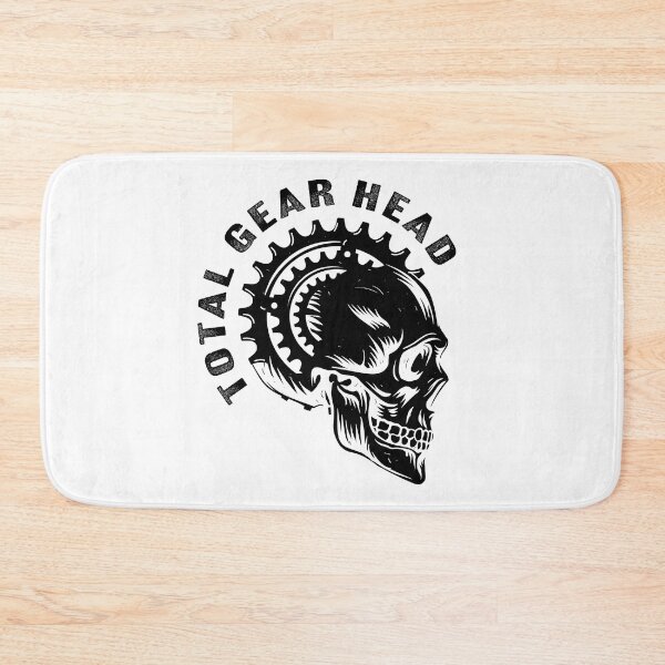 Item preview, Copy of Total Gear Head - Bicycle Sprocket Skull Black designed and sold by blackdogshop.