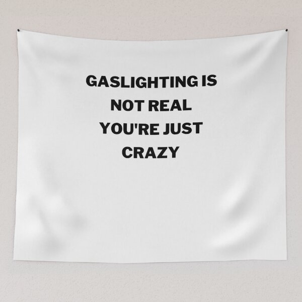 Item preview, Gaslighting is not real men women designed and sold by Jeangel97.