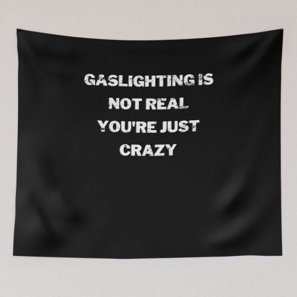 Item preview, Gaslighting is not real men women Retro Vintage designed and sold by Jeangel97.