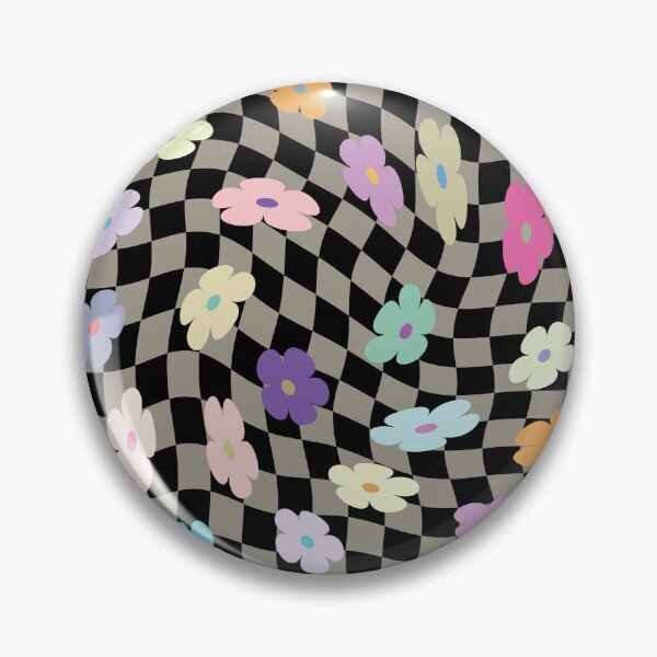 Item preview, Retro Y2K Flower Checker designed and sold by ind3finite.