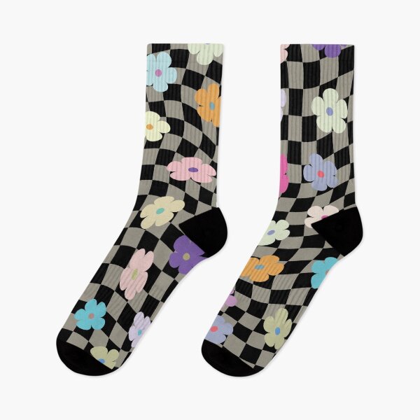 Item preview, Retro Y2K Flower Checker designed and sold by ind3finite.
