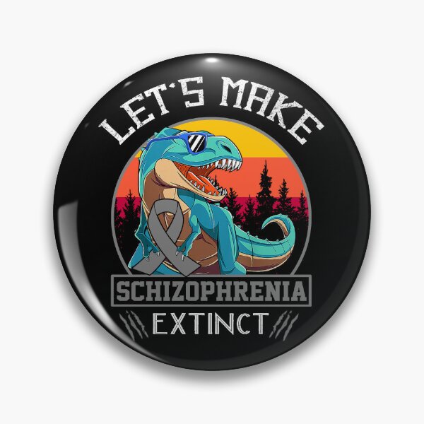 Item preview, Let's Make Schizophrenia Extinct Dinosaur Men Women Kid designed and sold by Mnrshirley.