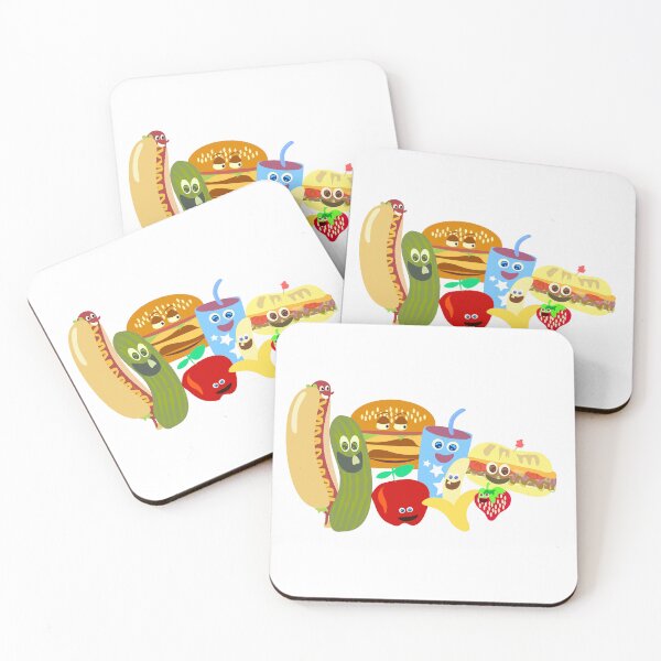 Item preview, Cute Cartoon Food Pals Fun Art designed and sold by mytshirtfort.