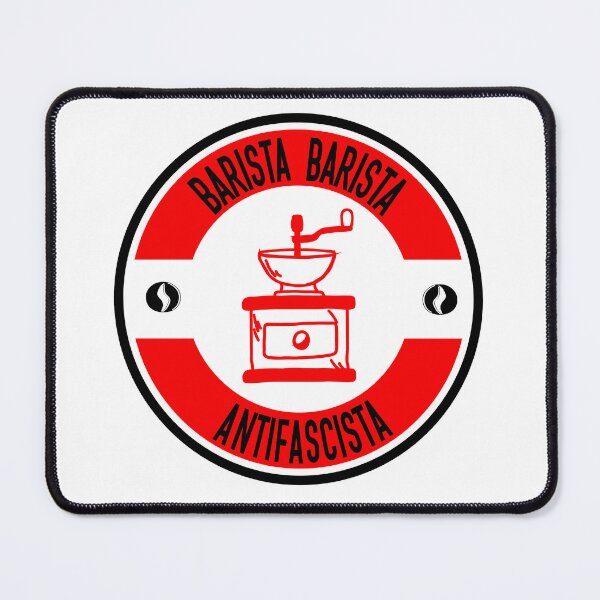 Item preview, Barista Barista Antifascista designed and sold by Cupsofdreams.