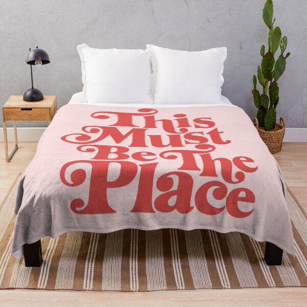 Item preview, This Must Be The Place - Pink & Red designed and sold by good-energy.